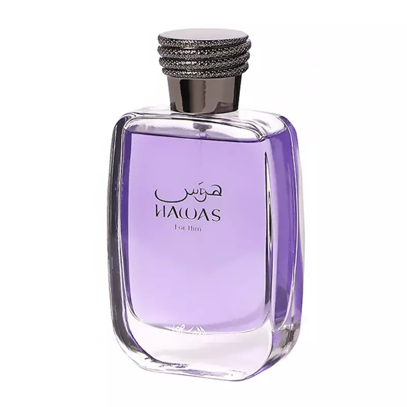 Rasasi Hawas – Eau de Parfum 3.38 oz (100 ml) – Aromatic Aquatic Fragrance